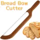 Bread Bow Cutter Serrated Bagel Cutter Stainless Steel Sourdough Bread Slicer Portable Bread Cutting