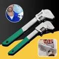 Versatile F-Type Adjustable Wrench right-angle wrench Universal Key Ratchet Torque Pipe Spanner