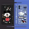 Custodia per telefono Cute dispys Mickey Mouse per VIVO Y20 Y30 Y50 Y33T Y12 Y12S Y15 Y17 Y19 Y21