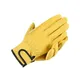 Work Gloves Leather Workers Work Welding Safety Protection Garden Sports Motorcycle Driver