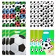 Soccer Gift Bags Treat Candy Bags Plastic Cookie Bags for Guest Gifts Birthday Football Theme Party