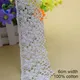 6cm Width White Cotton Embroidery French Lace Ribbon Fabric Guipure Diy Trims Warp Knitting Sewing