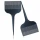 Wholesale color plastic decontamination anti-static cutting comb carbon fiber dye hair comb