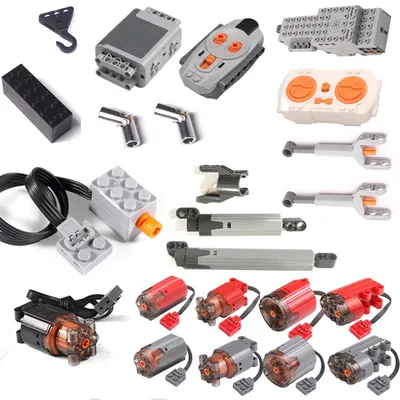 Micro-Motor Bricks Toys 61927 92693 Push Rod Train Monster Servo Compatible With LEGO Parts