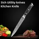 Damascus Kitchen Knife Utility Knives Meat Vegetable Knife Chef's Knife Sharp Fruit Bone Knives