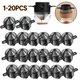 1-20pcs Portable Coffee Filter Paperless Drip Coffee Tea Holder Funnel Baskets Tea Cafe Infuser