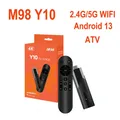 M98 Y10 ATV Smart TV Stick Allwinner H618 Dual WiFi 2.4G 5G BT5.0 2GB 16GB HD 6K 1080P Android 13 TV