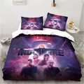 Logo Indochine Rock Bedding Set Retro Soft Duvet Cover Pillow Case Single Double Bed Queen Size King
