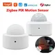 Tuya/eWelink Zigbee PIR Motion Sensor Smart Human Body Movement Detector Mini Infrared Detector Home