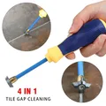 Professional 4 IN 1 Tungsten Steel Ceramic Tile Gap Drill Bit Tiles Grout Remover of Floor Wall Seam