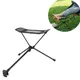 Fishing Outdoor BBQ Camping Chair Foot Recliner Foot Rest Portable Stool Collapsible Footstool for