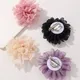 Fashion Vintage Camellia Flower Brooches For Women Flower Corsage Lapel Pins Wedding Party Badge