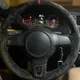 Treccia Coprivolante per auto antiscivolo in pelle scamosciata per Volkswagen Golf 6 Mk6 Polo MK5