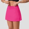 Gonna da Tennis da donna sport Tennis Dance Fitness asciugatura rapida Solid Female Running Skort