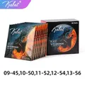 6 Pz/set Corde Per Chitarra Acustica Parti Full Size 09-45 10-50 11-52 12-54 13-56 Per Strumenti Musicali Corde Per Chitarre Parti