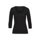 Longsleeve HERRLICHER "Kallie" Gr. XL, schwarz (black) Damen Shirts Jersey