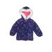 London Fog Jacket: Blue Jackets & Outerwear - Kids Girl's Size 5