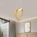 Led Chandelier Light,Wood Chandelier Multi-Layer Circular Diameter,Living Room Dining Room Bedroom Bar Cafe,Warm WhiteWhiteCold White ,40/60/80cm 110-120V 220-240V