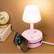 Desk Lamp Socket LED Desk Lamp Desk Bedside Night Light With Socket Can Be Used In Multiple Functions. 3 Kinds Of Lights Adjustable. 3socket2usb Interface1type-c Interface1mobile Phone Holder