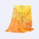 New Chiffon Scarves Women Summer Thin Scarf Shawls And Wraps Flower with Bird Print Hijab Stoles