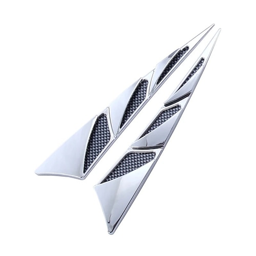 Werten Sie den Look Ihres Autos mit diesen stilvollen Universal-Lufteinlassabdeckungen für die Motorhaubenentlüftung auf! Image