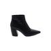 Jeffrey Campbell Ankle Boots: Black Print Shoes - Women's Size 9 - Pointed Toe