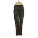 Hudson Jeans Cargo Pants - Mid/Reg Rise: Green Bottoms - Women's Size 24