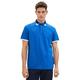 TOM TAILOR Herren Basic Piqué Poloshirt, 12393 - Sure Blue, XL