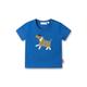 Sanetta Pure Jungen T-Shirt Blau | Nachhaltiges und bequemes Shirt aus Bio-Baumwolle für Jungen. Baby Bekleidung 086