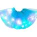 Light Up Girls LED Glow Tutu Star Stage Dance-Skirt Princess Children Christmas. U2W9