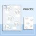 Sanrio Cinnamoroll Case For iPad 10th 7/8/9th Case Air 2 4 5 2022 10.9 Pro 11 Mini 6 5 4 Transparent Airbag Anti-fall Soft Cover