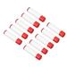 Dekaim Empty Lipstick Tubes 50pcs Empty Lip Balm Tube Kit Rotatable Lipstick Tube Container for DIY Makeup Cosmetic