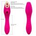 Wireless Handheld Powerful G Spotter USB Rechargeable Magic Wand for Couple 9 Frequency 9 Speed Poweful Motor Waterproof Sucking&Vibranting Toys for Women