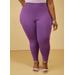 Plus Size Power Ponte Cropped Leggings