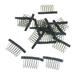 Hair Claw Clips for Women Macrame Comb 10 Pcs Metal Pins Wig Combs Steel Tooth Lace Women s Miss