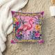 1pc motif flamant rose léopard et toucan housses de coussin plusieurs tailles oreillers décoratifs extérieurs côtiers étuis de coussin en velours doux pour canapé canapé-lit décoration de la maison