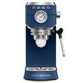 Casabrews Semi-Automatic Espresso Machine Coffee Maker w/ Milk Frother, Royal, Stainless Steel in Blue | Wayfair WF-US-CM5418-RYB