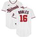 Victor Robles Washington Nationals Game-Used #16 White Jersey vs. Atlanta Braves on July 17 and September 27, 2022