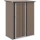 Abri de jardin - remise pour outils - cabanon porte verrouillable - dim. 142L x 84l x 189H cm