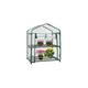 Housse de serre à 2 étages en pvc - Housse de rechange pour mini serre de jardin pour intérieur ou
