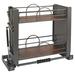 Rev-A-Shelf Kitchen Pull-Down Wall Cabinet Shelf System Steel in Gray | 18.22 H x 22.2 W x 10.11 D in | Wayfair 5PD-24FOG