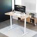 Vivo Electric 63" x 32" Stand Up Desk (DESK-KIT-1B1B Series) Wood/Metal in White | 29 H x 63.1 W x 31.5 D in | Wayfair DESK-KIT-1W1C