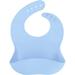Baby Boys Girls Silicone Waterproof Catcher Bibs for Infants Toddlers BPA Free Unisex Soft Adjustable Fit