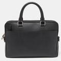LOUIS VUITTON Black Taiga Leather Porte Documents Briefcase Bag