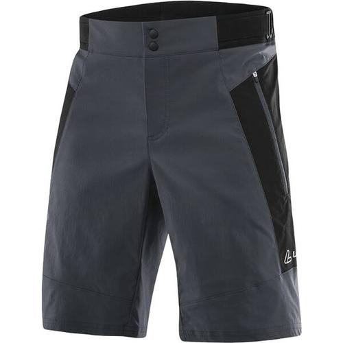 LÖFFLER Herren Shorts M BIKE SHORTS VOYAGE-E CSL, Größe 54 in Grau