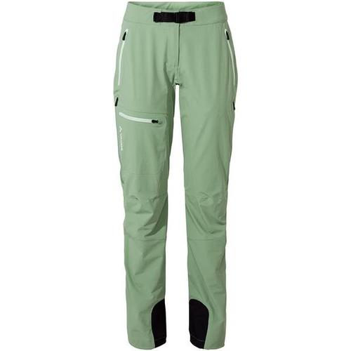 Damen Hose VAUDE Damen Softshellhose Wo Badile Pants II, Größe 36 in Grün