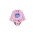 Molo Narice Lilac Smile L/S Swimsuit - Size 9-12M Pink