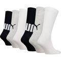 Sportsocken PUMA Gr. 35-38, weiß (white, grey, black combo) Herren Socken Multipacks