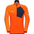 MAMMUT Herren Pullover Aenergy Light ML Half Zip Pull Men, Größe XL in Orange