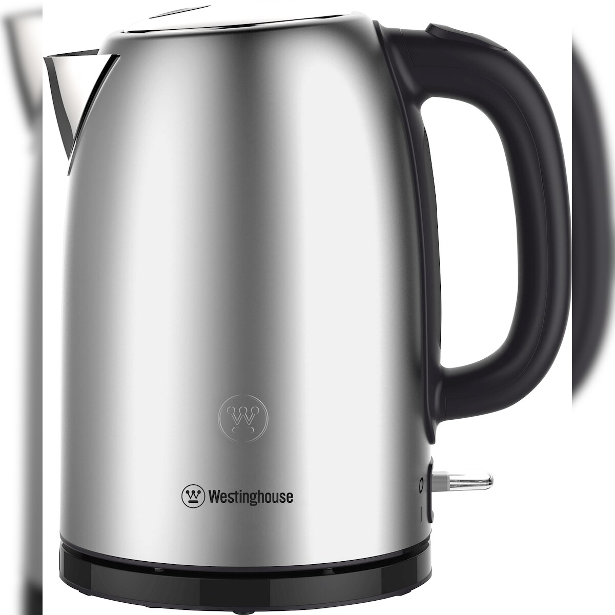 Westinghouse Wasserkocher Basic-Serie 1,7 Liter, 2200 Watt, 360° Basis, silber Image